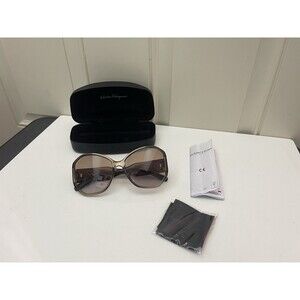 SALVATORE FERRAGAMO Women's Sunglasses SF942S 326 Butterfly Khaki Brown 61mm